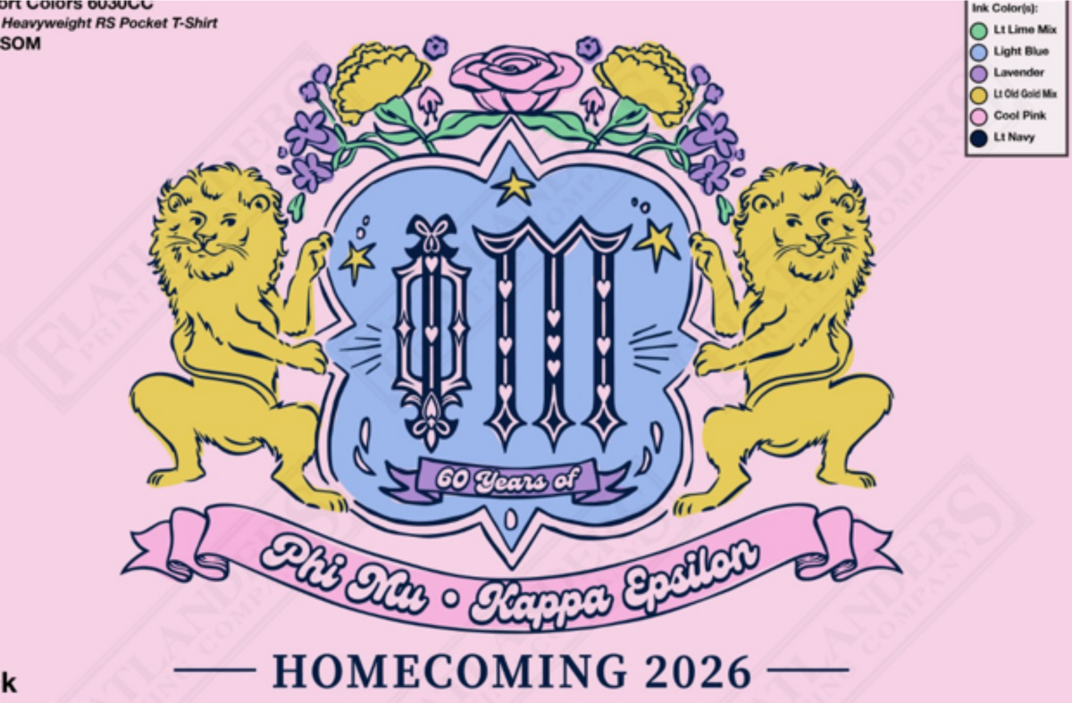 PHI MU 60 T-Shirt